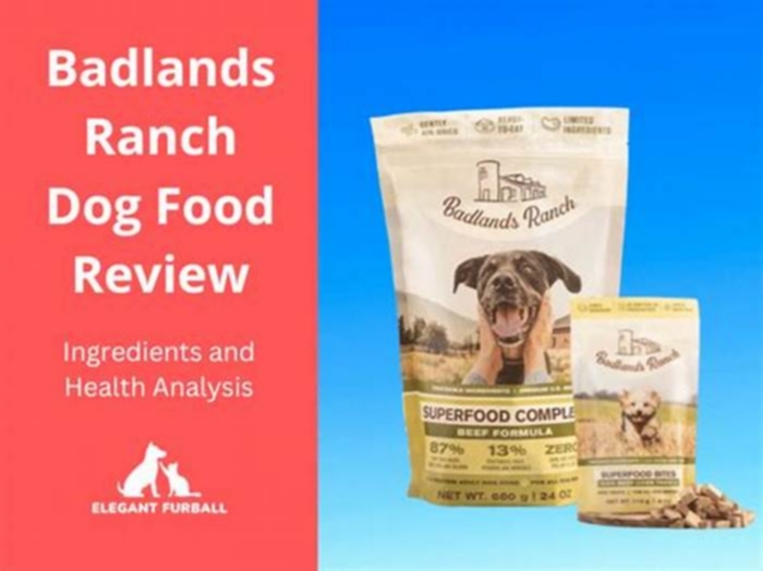 Is Badlands dog food healthy