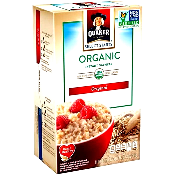 Is Quaker oats organic