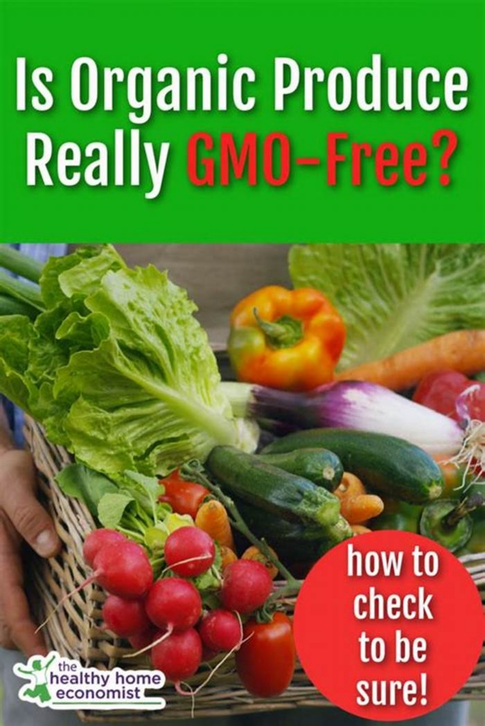 Is organic always GMO?