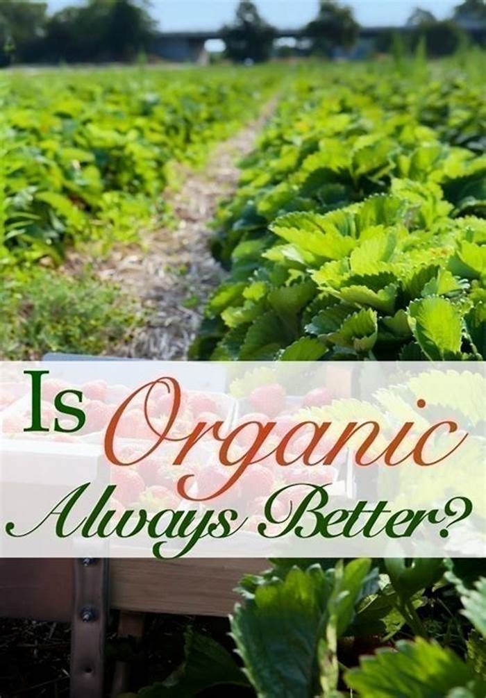 Is organic always better