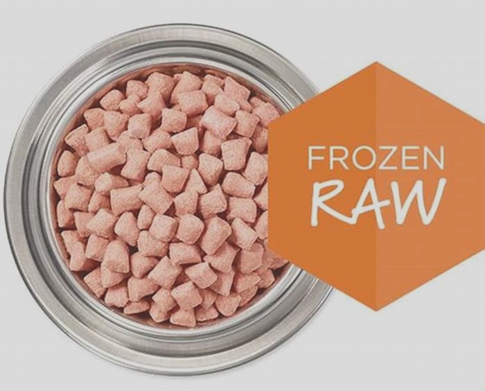 Should raw dog food be frozen first?